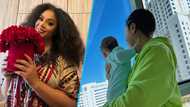 Nadia Bauri and her son rock matching pyjamas, adorable photo melts hearts