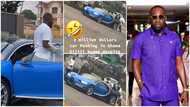 "Maybe he short petrol": Video of Despite's $3m Bugatti being pushed by street boys stirs reactions