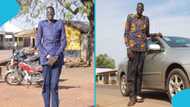 Ghana's tallest man 'steals' attention at public event: "Every woman's dream"