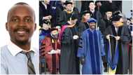 Deaf man who attended classes but couldn't hear words graduates with PhD from American University