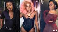 Efia Odo's beautiful younger sister drops 9 spicy bedroom photos as she heads to 21