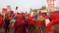 Scores of NDC members go on 'Yenpini demo' to protest new voters' register