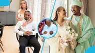 John Mahama enjoys touching moment with newborn granddaughter