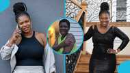 Naana Donkor Arthur bonds with her beautiful mum in the US, laughs at her 'Akrobeto' nose