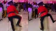 Ghanaian military officer wins show; grinds curvy lady's 'tundra' in viral dance video