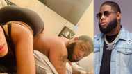 Pretty lady in D-Black's viral bedroom video speaks; unmasks the person who leaked it