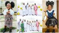 Zionfelix honours Anne Sophie Avé, names daughter after her in a plush christening ceremony, adorable photos pop up