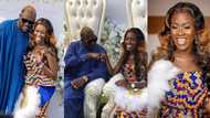 Fella Makafui & Medikal pull crowd at wedding they attended in video; make lovely dance together