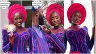 Ghanaian couple dazzles in beautiful Fugu outfit as they seal their vows: “They look so decent”