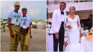 Young man marries the lady he met during NSS days camp in 2018, throwback & wedding photos stir reactions