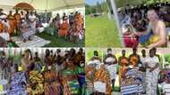 Otumfuo takes the pomp and pageantry to America as he celebrates Akwasidae in style in Maryland; videos pop up