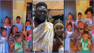 Oteele flaunts his 5 beautiful kids and wife, adorable video goes viral