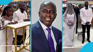 Tobinco CEO's beautiful niece marries her partner in a simple wedding ceremony, video