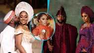 Chivido 2024: Davido's wife Chioma looks magnificent in 4 exquisite outfits for her traditional wedding