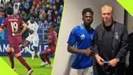 Zuberu Sharani: Former Ghana U20 Star Meets Erling Haaland After UCL Clash