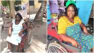 Ghanaian lady living with disability for 40 years is pleading for help from the public