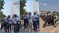 11 Ghanaian bikers tour Ghana in seven days on motorcycles to raise awareness of road safety