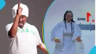 Felicia Osei "beats" Dance Lloyd as she rocks high heels while dancing to Sarkodie's Messiah: "Dance goddess"