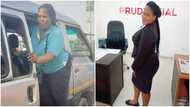 Meet Ghanaian mom of 2 who is a student at University of Ghana & works as a trotro mate