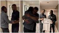 Black Stars: Joseph Paintsil left in awe as he meets Sarkodie in Germany; shares video of the nice moment