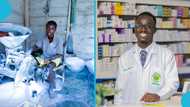 Ghanaian man shares his grass to grace story, transforms from a mill worker to a pharmacy student