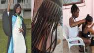 KNUST 1st Class graduate with no job starts house-to-house hairdressing business