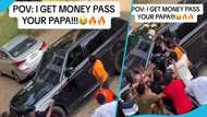 Enokay: Rich Ghanaian bettor and University of Ghana student flaunts wealth, sprays cash on fellow students (Video)
