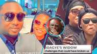 Osei Kwame Despite moved to tears as Samuel Aboagye’s wife delivers painful tribute