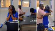 Valentine's Day: Ghanaian man proposes to pretty doctor in consulting room: “even the patient is happy”