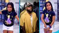 Agradaa's daughter Rihanna dances to Davido's 'With You' with a bird on her shoulder in a video