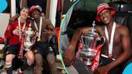 Code Micky reacts to Kobbie Mainoo's disgusting toes in photo after Man Utd's FA Cup win