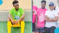 Netizens react to video of young Ghanaian lady encouraging her footballer boyfriend