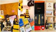 Mixed reactions as 23-year-old lady gets GHc15k, iPhone 13 and boxes of gifts from boyfriend on birthday