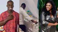Zionfelix’s daughter grows big; Mina behaves like Nadia Buari as she outdoors baby in new photo