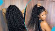 Efia Odo flaunts GH¢2.4k boho knotless braids, price of new hairdo causes stir