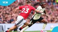 Fatawu Issahaku embarrasses United defender before assist: Video