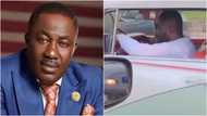 Despite: Ghanaian millionaire spotted driving 1 of his luxury cars in video