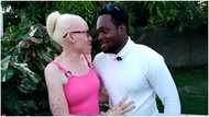 After overcoming rejection, young lady with unique skin colour finally found love