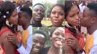 Thank you for making us popular - Groom whose bride refused to kiss him at their wedding in viral video speaks