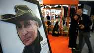 Putin T-shirts, robots and the Taliban -- but few Westerners at Russia's Davos