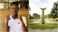 Boy from small E/R village who was 'lucky' to enroll at KNUST finishes top of his class