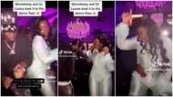 Stonebwoy grinds wife passionately on the dancefloor at his 35th birthday party in New York