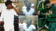 You were born to do this - Video of a 14-year-old Kuami Eugene rapping with Okyeame Kwame, Nadia Buari's names impresses fans