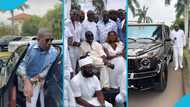 Osei Kwame Despite, Ofori Sarpong Step Out in Style for Their Friend's 60th Birthday