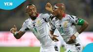Andre Ayew reacts as Ghana qualifies for 2026 FIFA World Cup