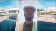 Man shares video of 'the nicest house in Ghana' with an infinity pool and beautiful lawn