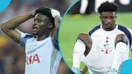 UEFA Super Cup: Kudus shows heartbreak after loss to PSG (Photo)