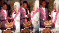 Internet confused as video shows couple looking angry whilst feeding each other