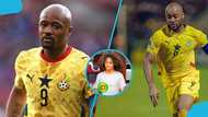 "The next Black Stars captain": Jordan Ayew's son steals the spotlight in appearance at Nania Park, video