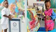 Ace-Liam Nana Sam Ankrah receives certificate from GWR as world's youngest male painter